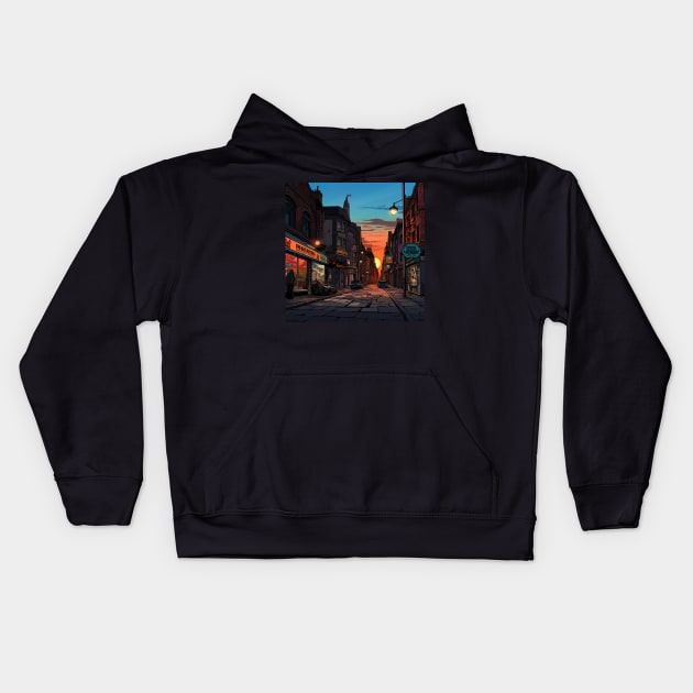 Dublin Kids Hoodie by ComicsFactory